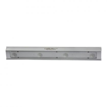 LifBetter High-Efficiency Humanized Design 4 LED Induction Lamp Sensor Light for Kitchen Living Room Bedroom