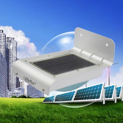 LifBetter 24 LED Solar Sensor Light